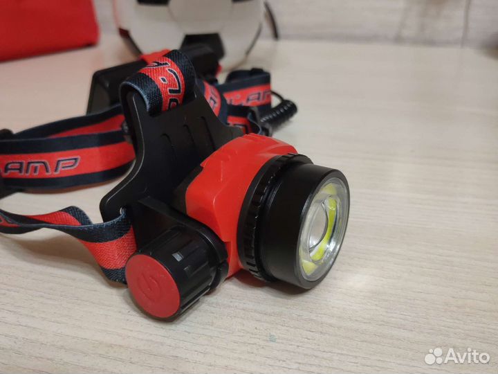 Налобный фонарь аккумуляторный
