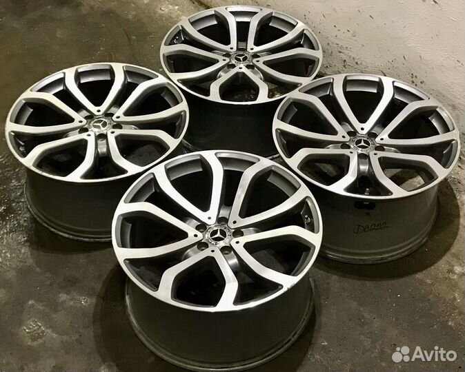 Диски R21 Mercedes разноширокие