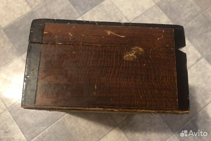 Шкатулка деревянная СССР