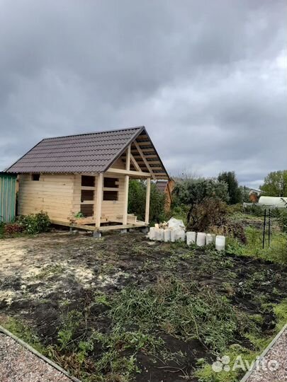 Строим дома бани