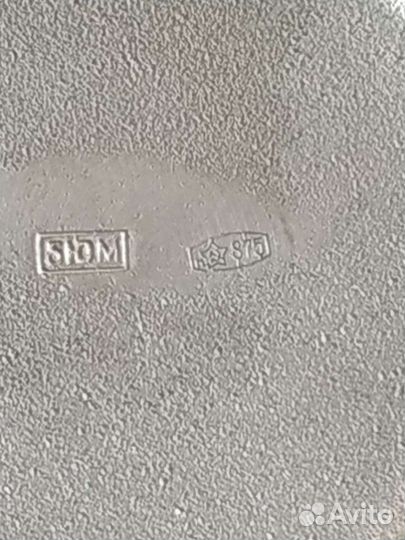 Рюмки серебро и мельхиор