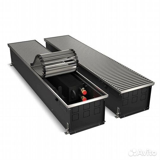 Внутрипольный конвектор с естественной конвекцией