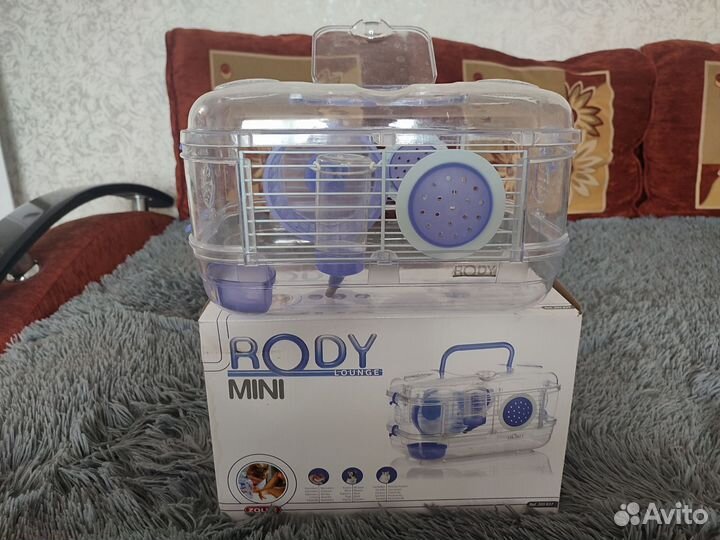 Клетка для грызунов пластиковая