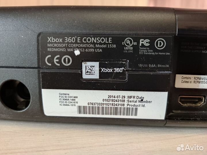 Прошитый Xbox 360 250Gb+GTA 5, Minecraft и тд