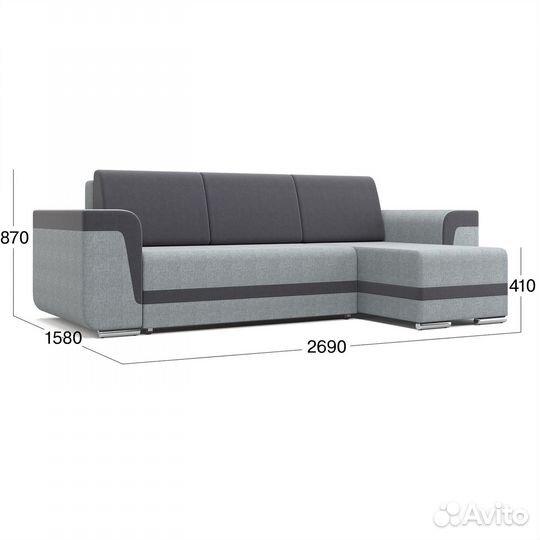 Угловой диван кровать Beneli марракеш в гостиную р