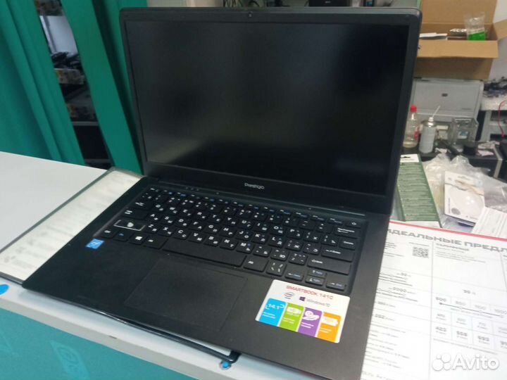 Prestigio smartbook 141c, неисправен, целиком