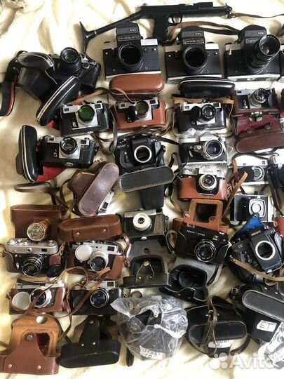 Ретро фотоаппараты СССР