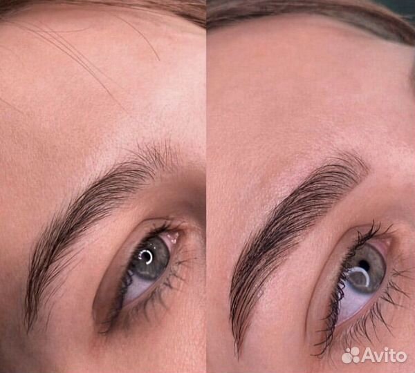 Орашивание и ламинирование бровей