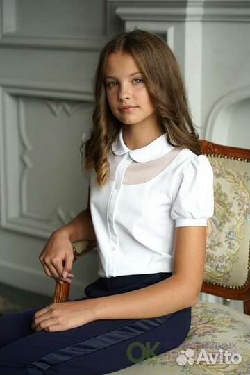 Блузка для школы 134-140