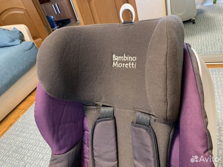 Детское автокресло bambino moretti с наклоном сна