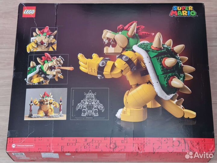 Новый Lego 71411 Могучий Боузер