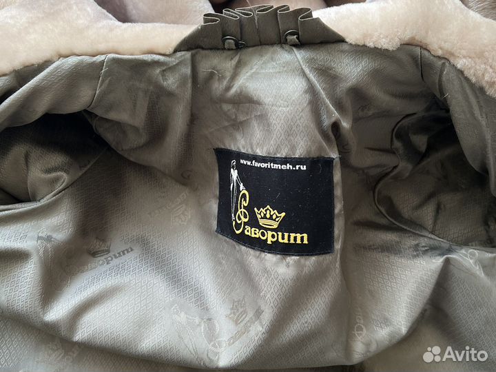 Шуба мутоновая