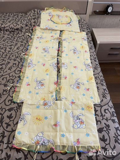 Бортики в детскую кроватку