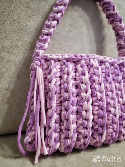 Сумка лиловая сакура