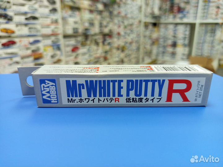 P-123 Шпаклевка белая Mr. Hobby, MR.white putty R