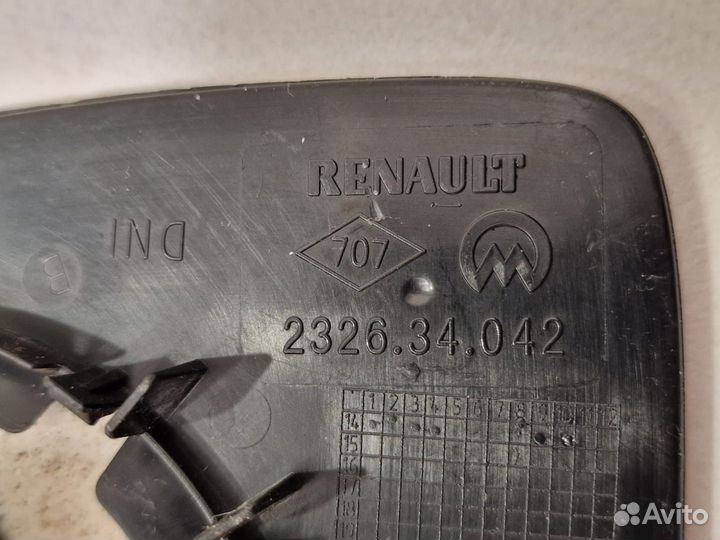 Зеркало (стекло) правое внешнее Renault Laguna