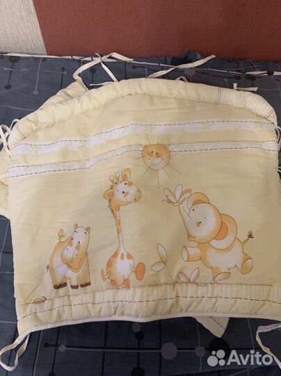 Бортики в детскую кроватку