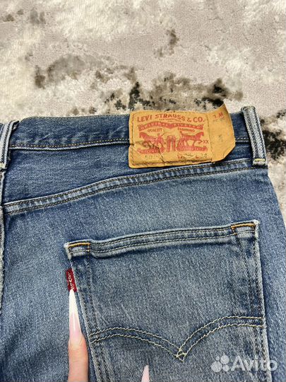 Джинсовые шорты Levis 501 W36 оригинал