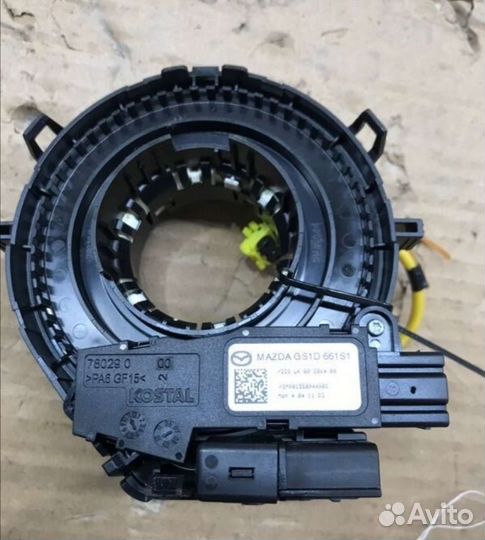 Шлейф (улитка) рулевой колонки мазда 6gh