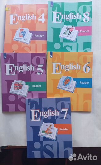 Рабочая тетрадь и кн для чтения 2- 8 кл Кузовлев