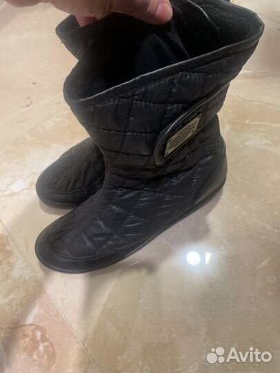 Полусапоги италия стеганные