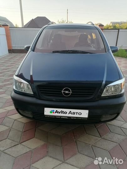 Opel Zafira 1.8 AT, 2002, 116 770 км