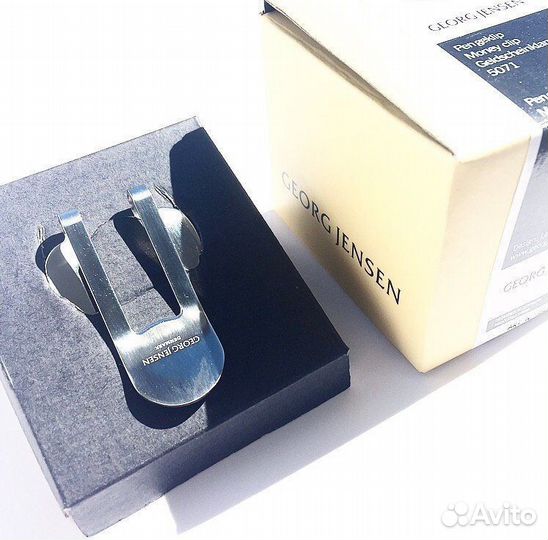 Зажим для денег Jeorge Jensen новый оригинал