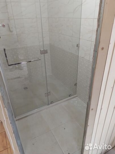 Душевая перегородка из закаленного стекла