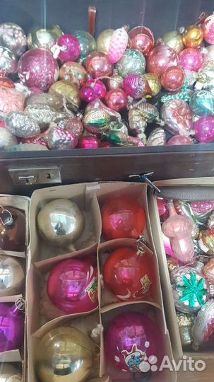 Елочные игрушки СССР