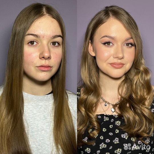 Окрашивание. Макияж, прически