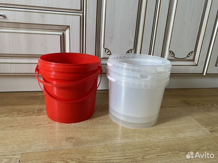 Ведро пластиковое 5 литров
