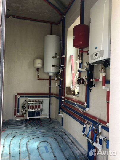 Монтаж теплого водяного пола и система отопления