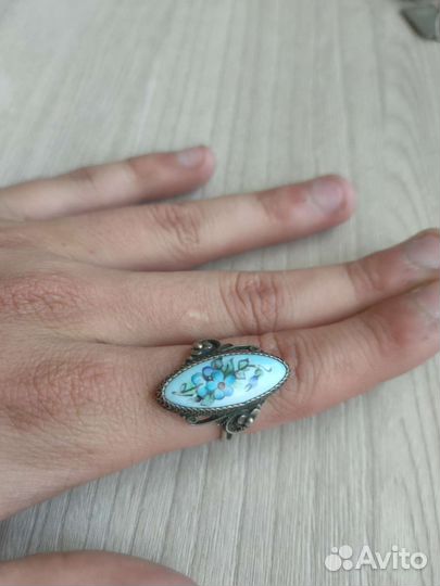 Кольцо эмалевое