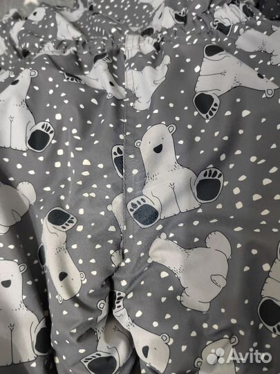 Комбинезон зимний 92 + поддева флис