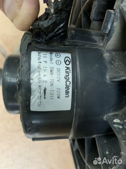 Вентилятор отопителя priora