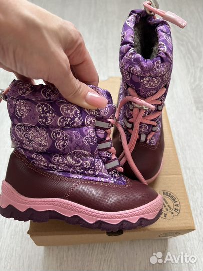 Сапоги зимние детские 23