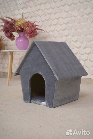 Когтеточка Домик для кошек / Игровой комплекс