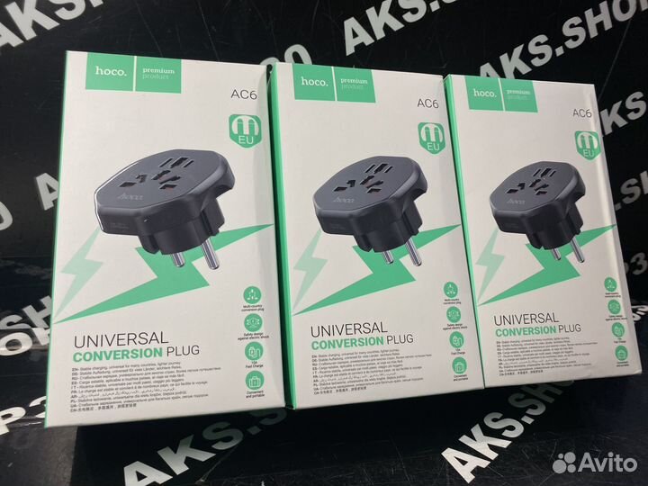 Сетевой переходник для евророзетки