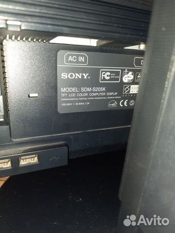 Монитор Sony SDM-S205K объявление продам