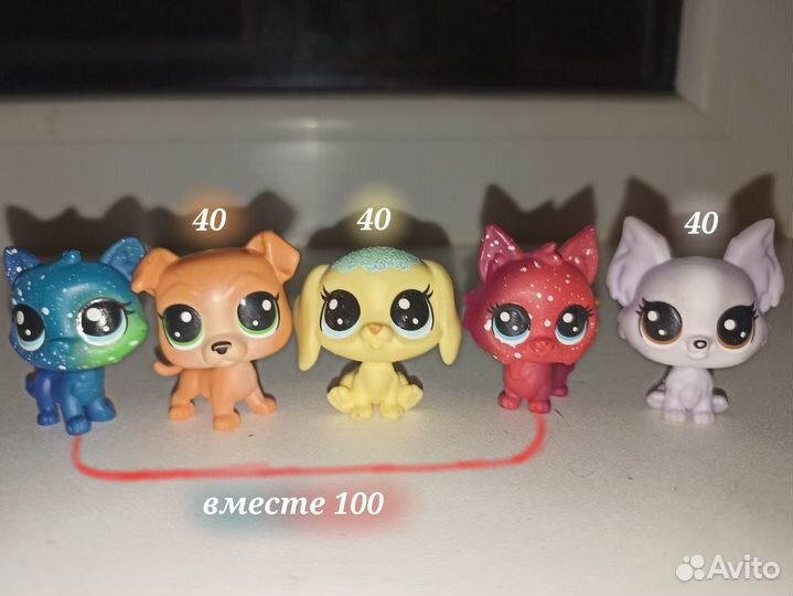 Игрушки littlest pet shop lps