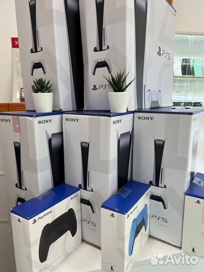 Sony playstation 5 ps5 с дисководом. Новые