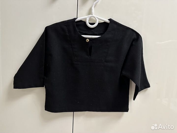 Рубашка из льна milov brand