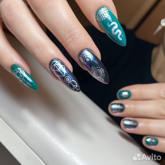 Комбинированный маникюр