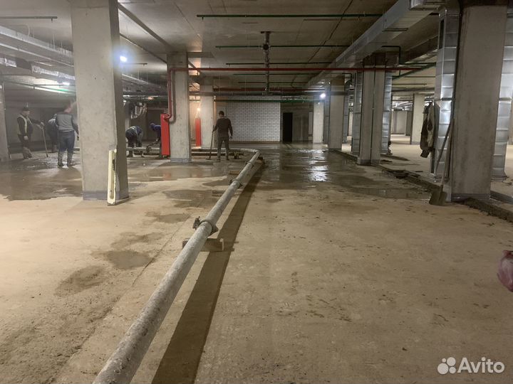 Бетонная стяжка с топингом