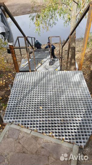 GFK настил решетчатый