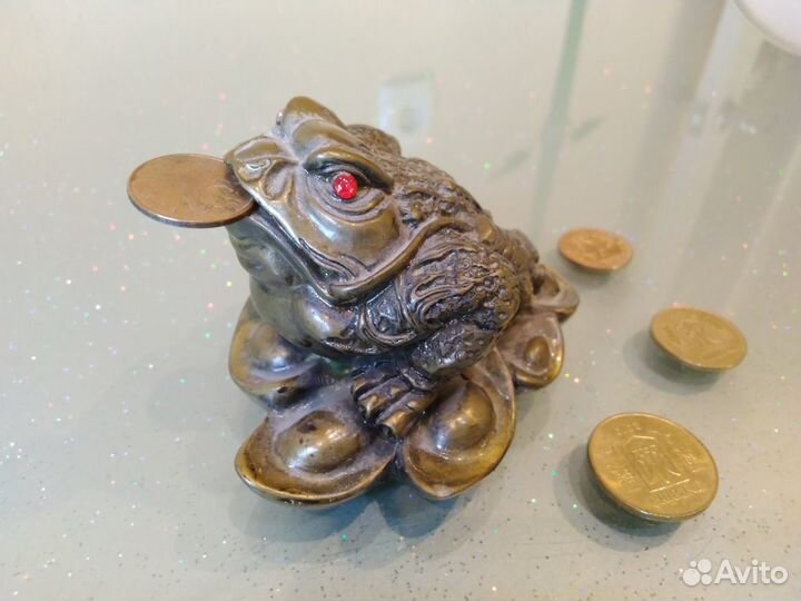 Денежная Жаба Фен шуй Талисман