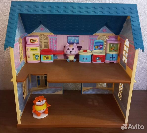 Игрушечный Домик питомцы мебель