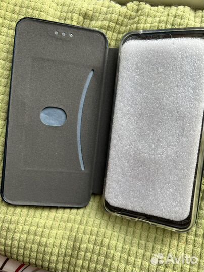 Чехол книжка на honor 9 lite новый