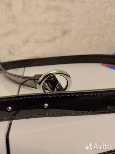 Кожаный ремень для сумки