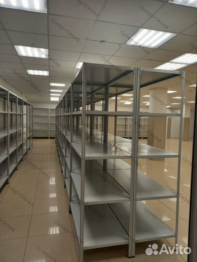 Стеллаж полочный в гараж